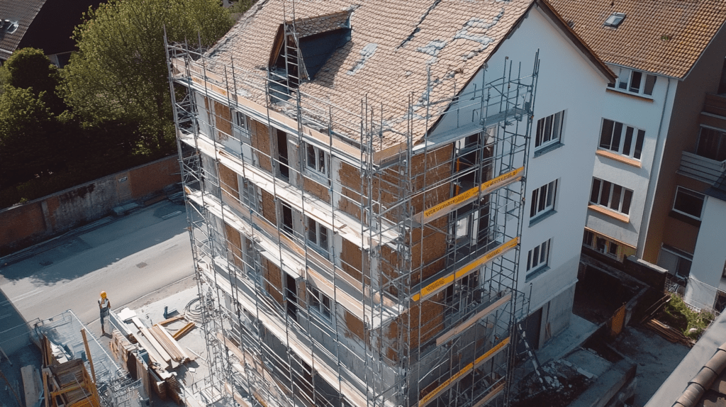 Individueller Sanierungsfahrplan Heilbronn - Sanierung eines Heilbronner Hauses in außenansicht