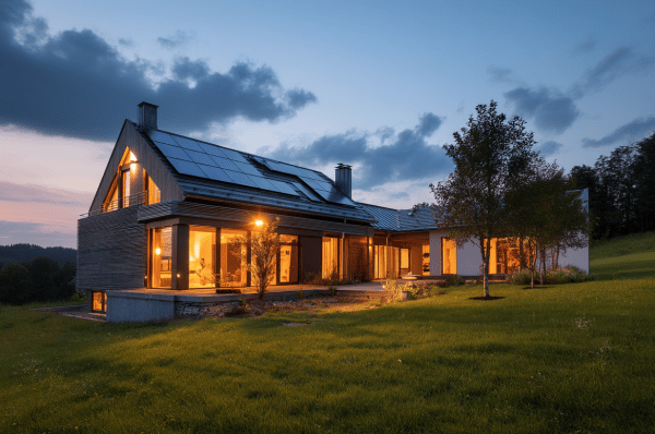 Energetisch Saniertes Haus mit Fokus auf Förderung