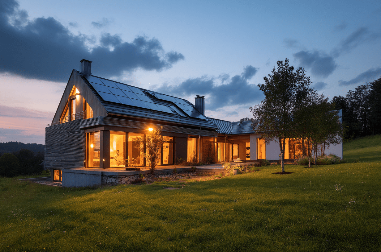 Energetisch Saniertes Haus mit Fokus auf Förderung