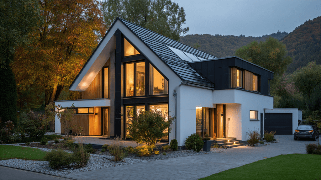 Gebäudeenergiegestz 2025 - Modernes Neubau Haus